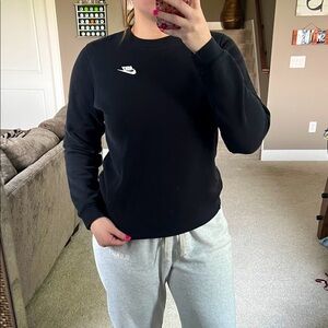 Nike Women's Classic Black Sweatshirt